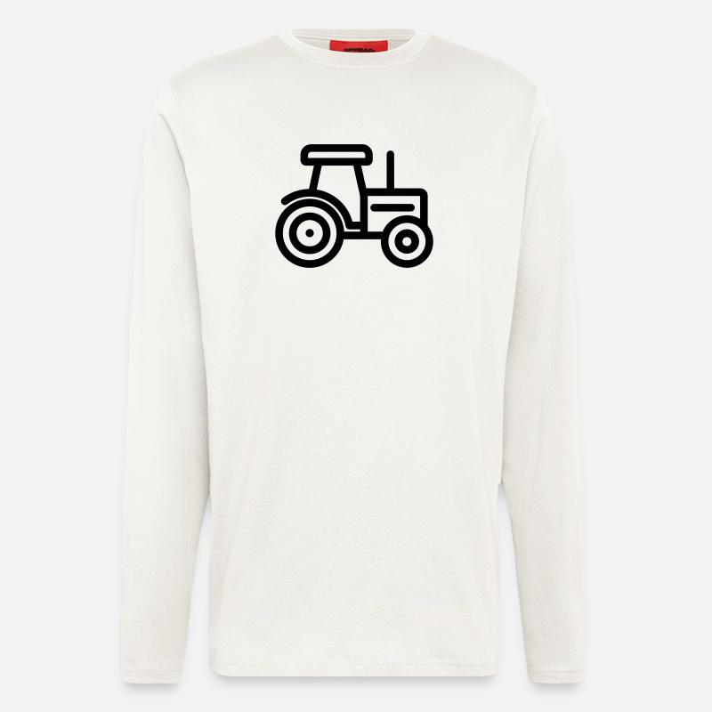 Traktor - Langarmshirt - made by SPREAD  - OFF WHITE