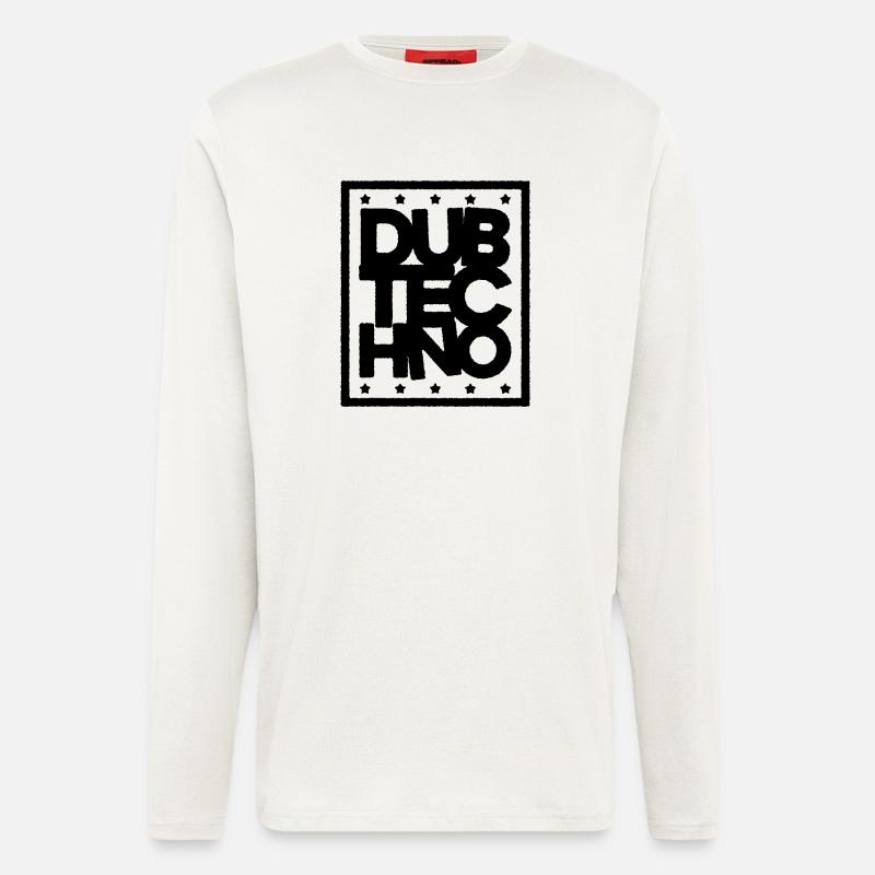 Dub Techno Dark Edition - Longsleeve - made by SPREAD  - OFF WHITE