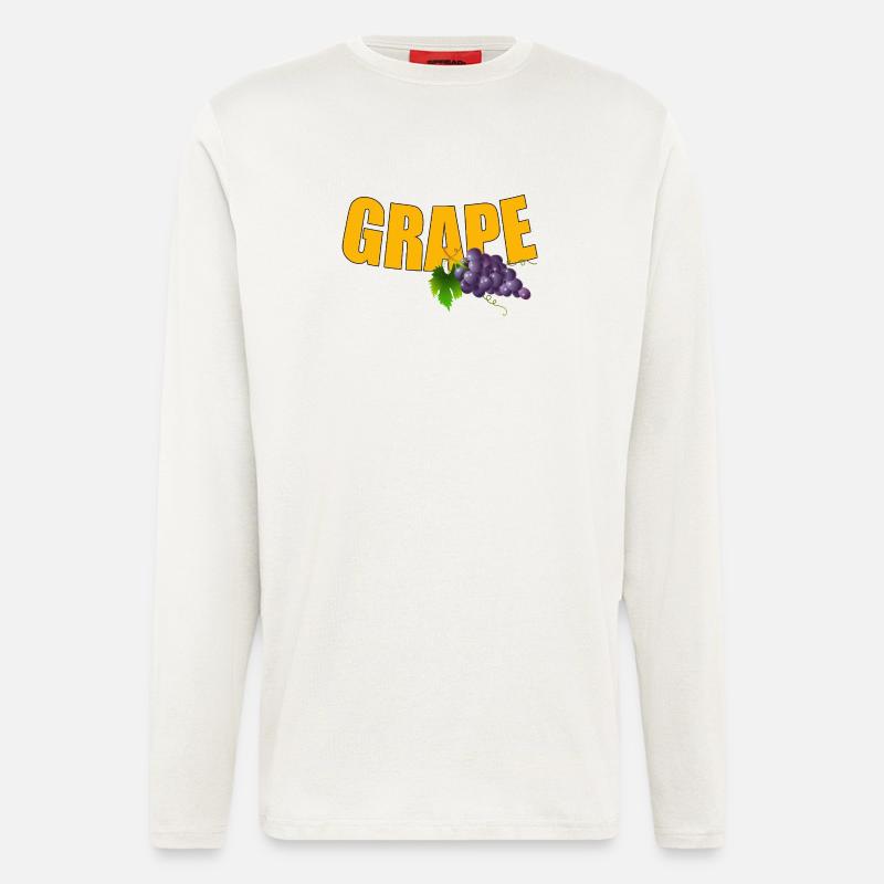 GRAPE - Langarmshirt - made by SPREAD  - OFF WHITE