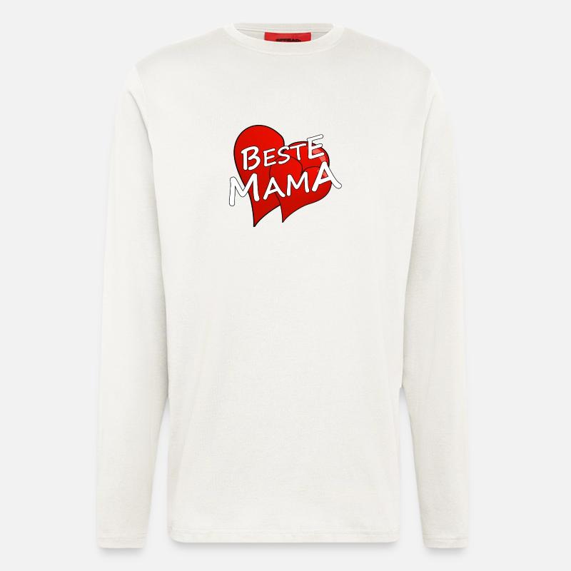 BESTE MAMA - Langarmshirt - made by SPREAD  - OFF WHITE