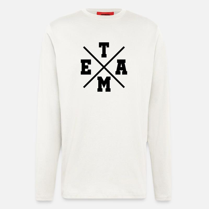 Team - Langarmshirt - made by SPREAD  - OFF WHITE
