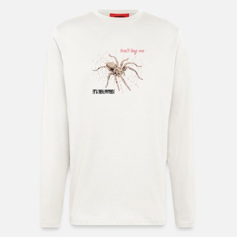 Don’t bug me – it’s Helloween - Langarmshirt - made by SPREAD  - OFF WHITE