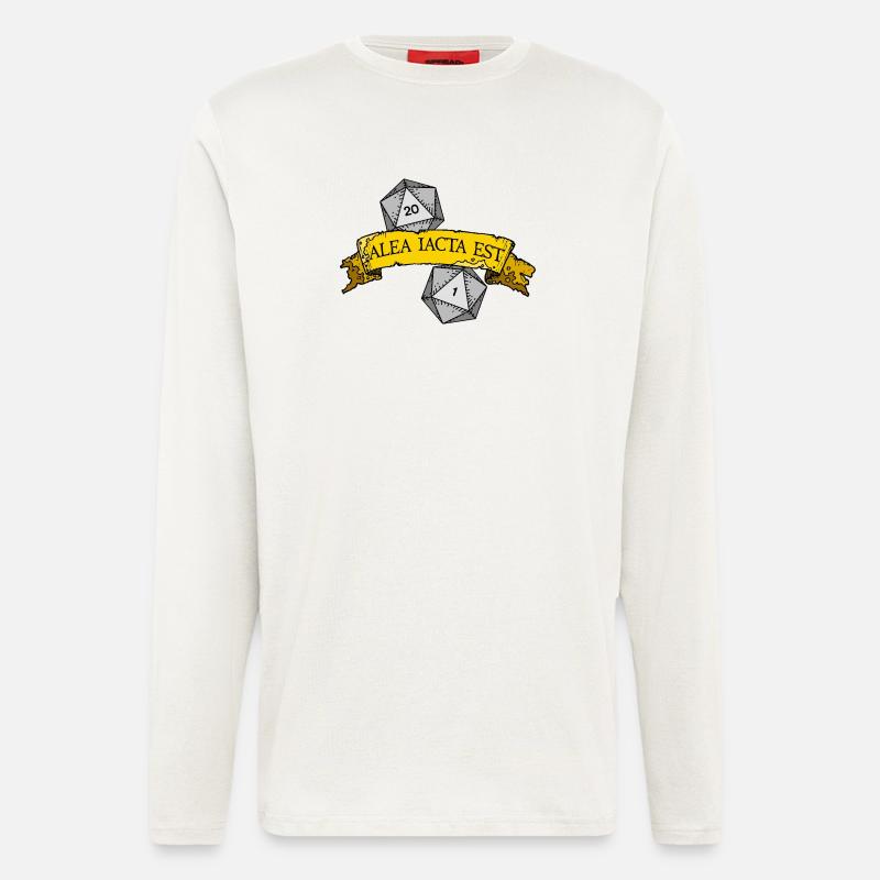 Alea Iacta Est Dice Roll - Longsleeve - made by SPREAD  - OFF WHITE