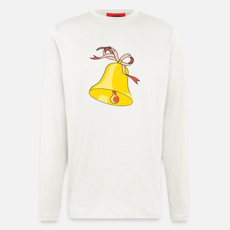 Bell with loop - Longsleeve - made by SPREAD  - OFF WHITE