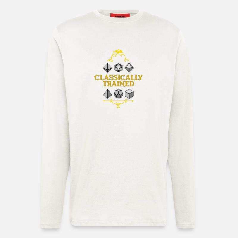 Classically Trained Dice Mastery - Longsleeve - made by SPREAD  - OFF WHITE