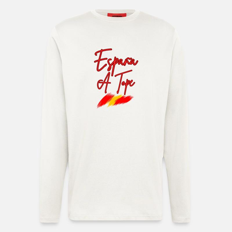 Spanien Ein Tope Neon - Langarmshirt - made by SPREAD  - OFF WHITE