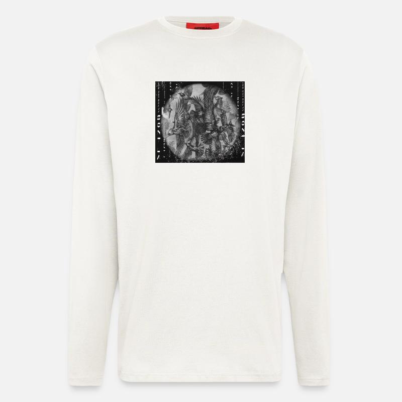 Vögel - Langarmshirt - made by SPREAD  - OFF WHITE