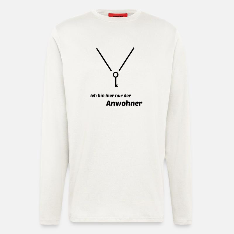 Anwohner - Langarmshirt - made by SPREAD  - OFF WHITE