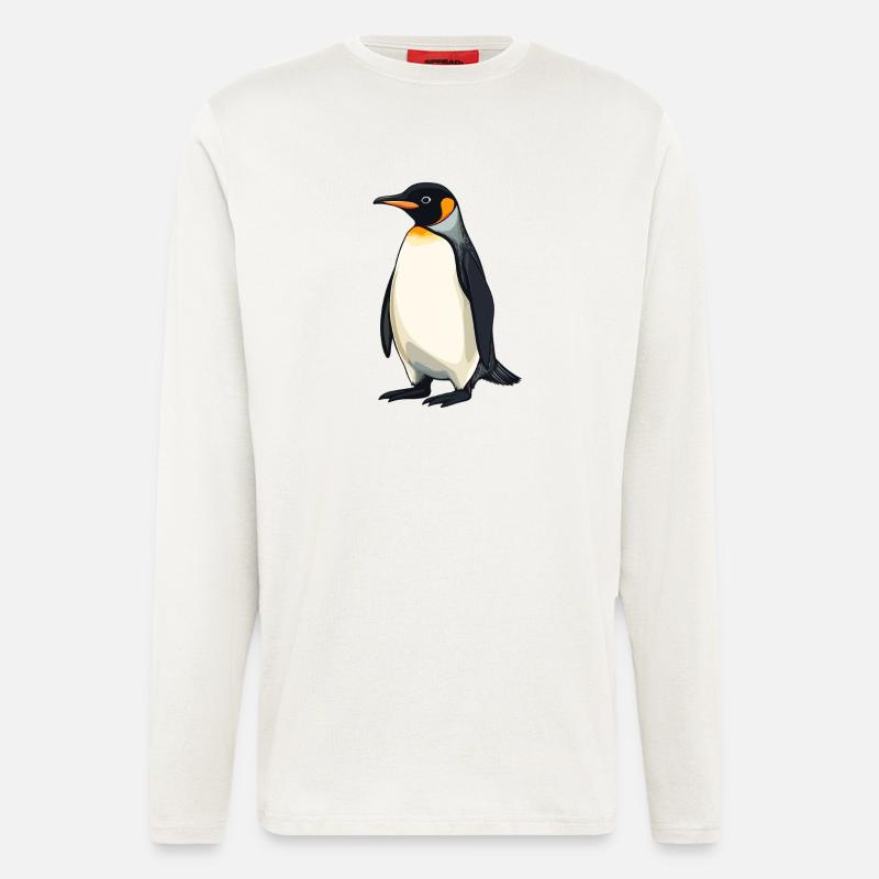 Pinguine Pinguin - Langarmshirt - made by SPREAD  - OFF WHITE