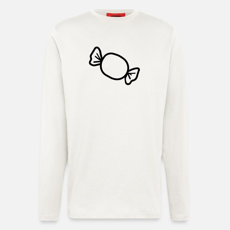 Süßigkeiten - Langarmshirt - made by SPREAD  - OFF WHITE