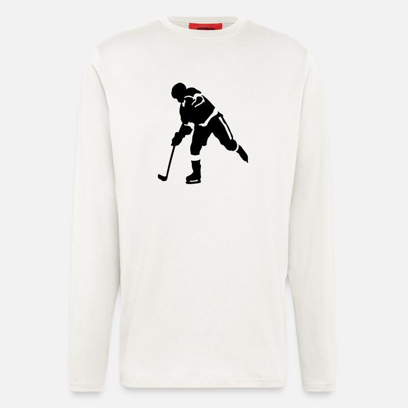 Eishockey - Langarmshirt - made by SPREAD  - OFF WHITE