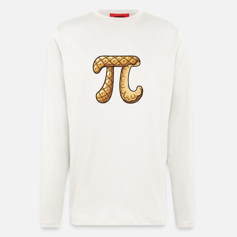 Pineapple Pi Math - Longsleeve - made by SPREAD  - OFF WHITE