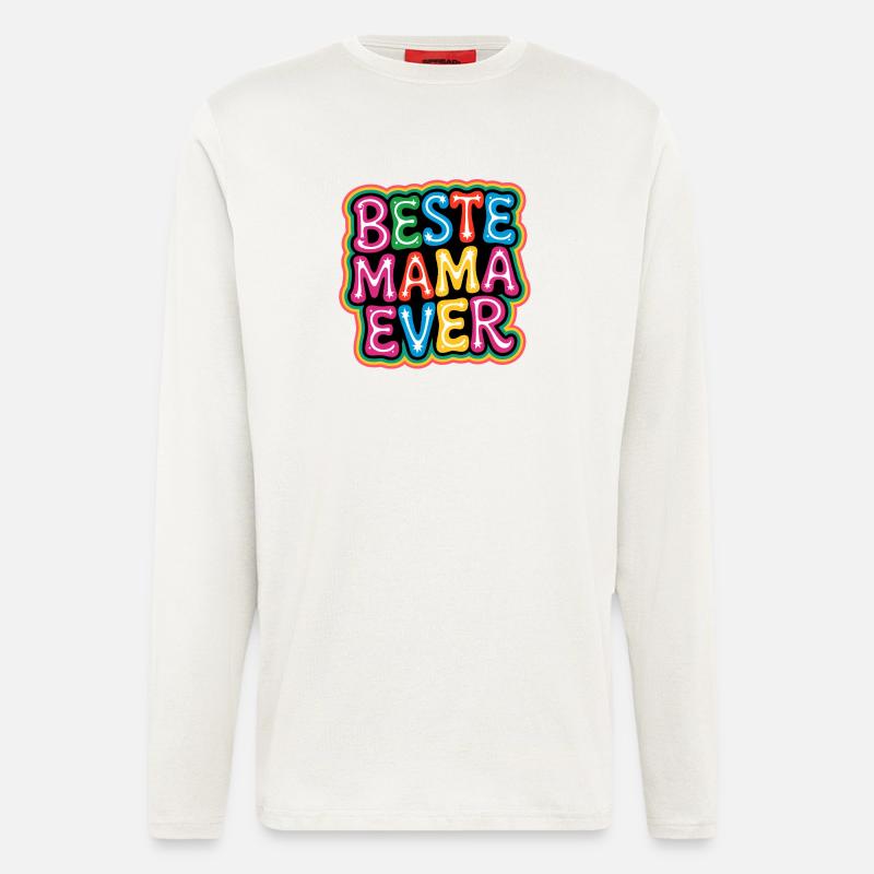 Beste Mama Ever - Langarmshirt - made by SPREAD  - OFF WHITE