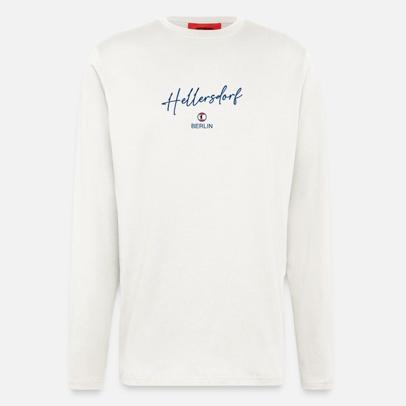 Hellersdorf - Berlin Flag - Berlin Bear - Longsleeve - made by SPREAD  - OFF WHITE