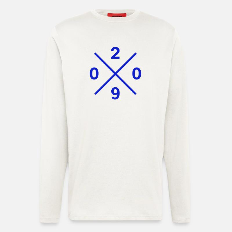Dialling Code 0209 Gelsenkirchen Ruhrpott Merch - Longsleeve - made by SPREAD  - OFF WHITE