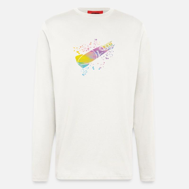 Bob Team Anschieber Bob - Langarmshirt - made by SPREAD  - OFF WHITE