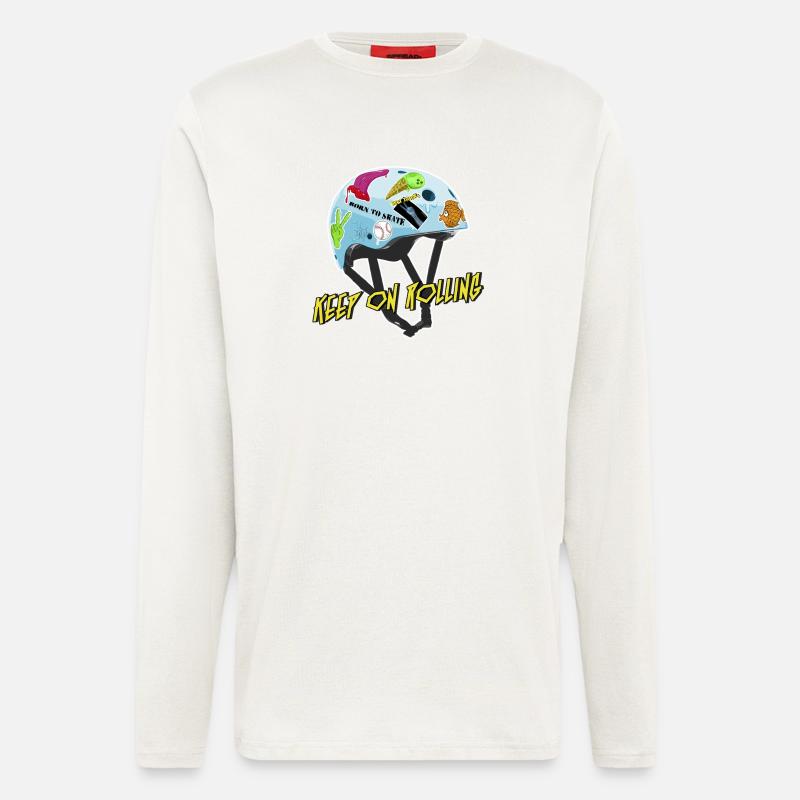 skater - Langarmshirt - made by SPREAD  - OFF WHITE