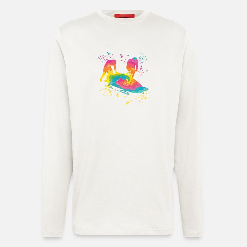 Bob Team Anschieber Bob - Langarmshirt - made by SPREAD  - OFF WHITE