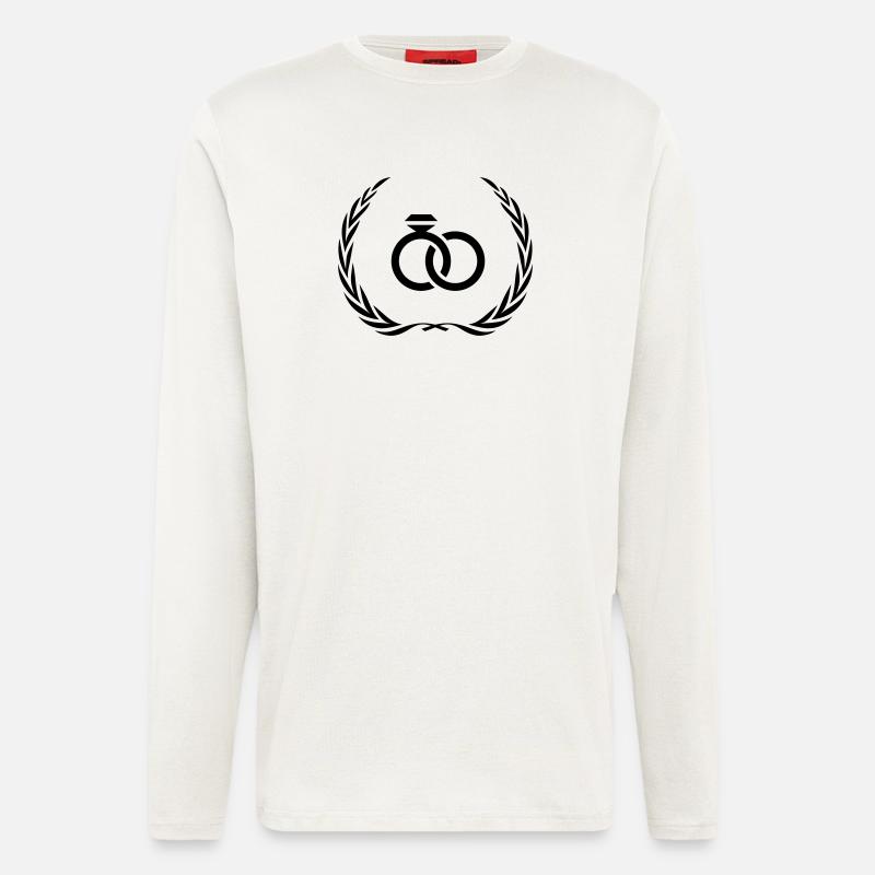 Wedding Ring Ring - Longsleeve - made by SPREAD  - OFF WHITE