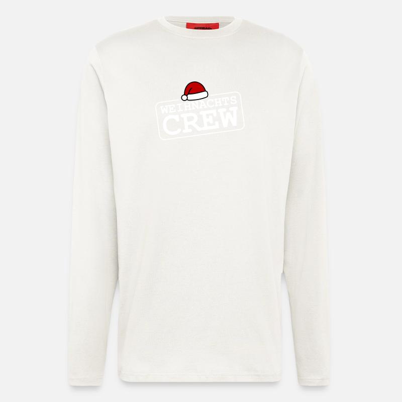 Weihnachts Crew - Langarmshirt - made by SPREAD  - OFF WHITE