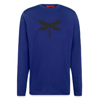 Libelle Silhouette  - Langarmshirt - made by SPREAD  - OFF WHITE - Vorne