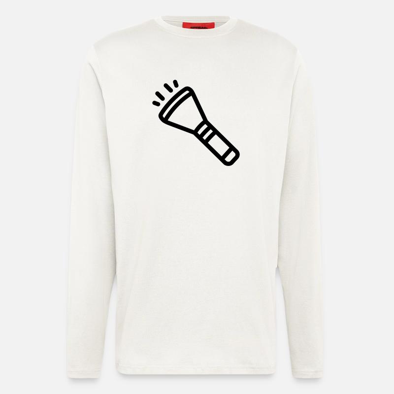 Flashlight - Longsleeve - made by SPREAD  - OFF WHITE