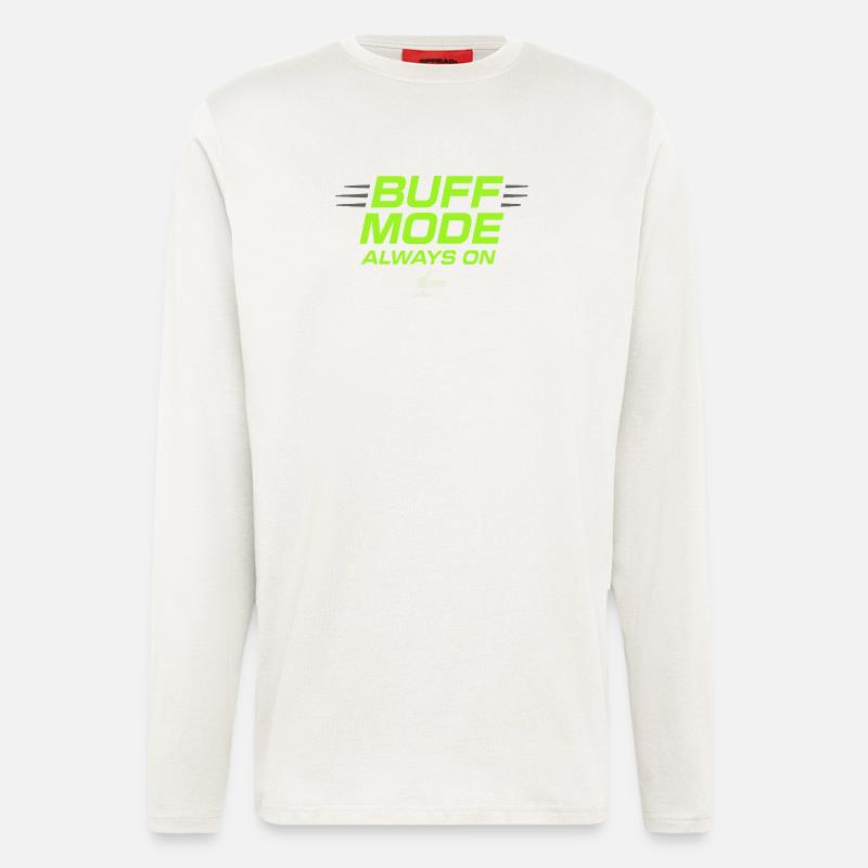Auto Detailer Buffer Pro Paint - Langarmshirt - made by SPREAD  - OFF WHITE
