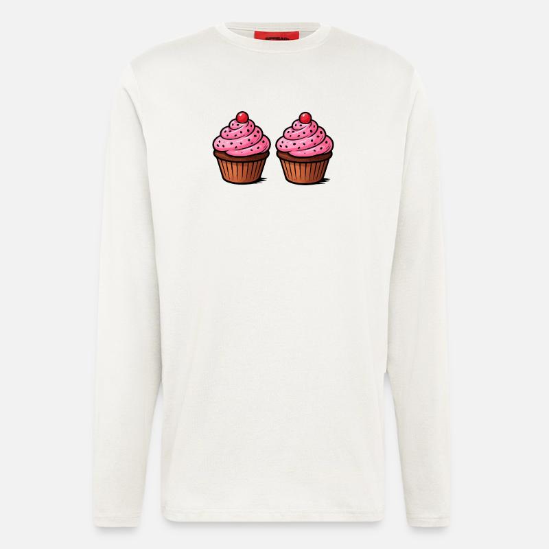 Cupcake Baking - Longsleeve - made by SPREAD  - OFF WHITE