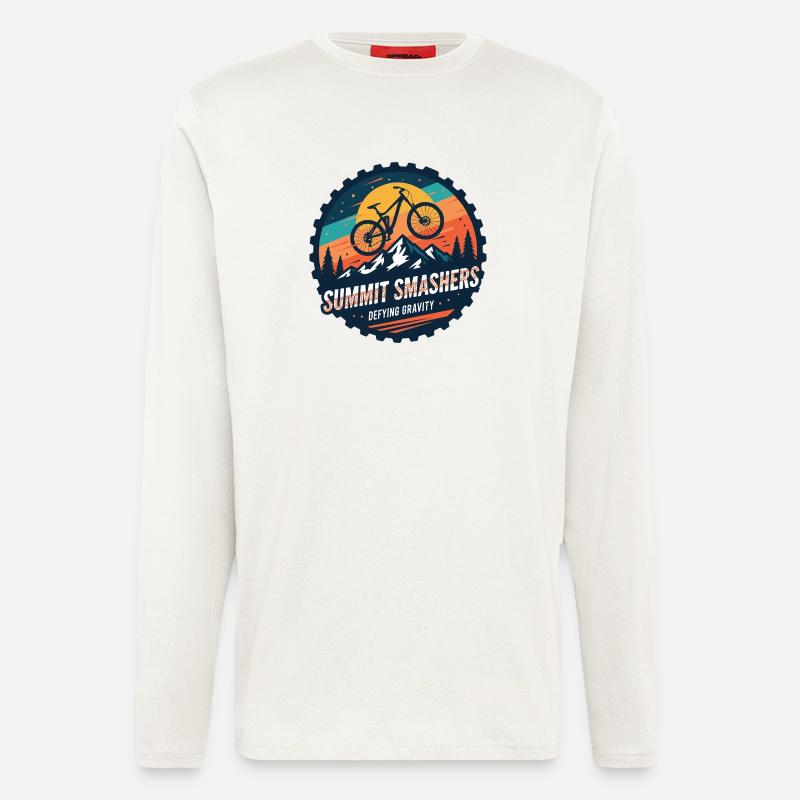 Summit Smashers Defying Gravity - Longsleeve - made by SPREAD  - OFF WHITE
