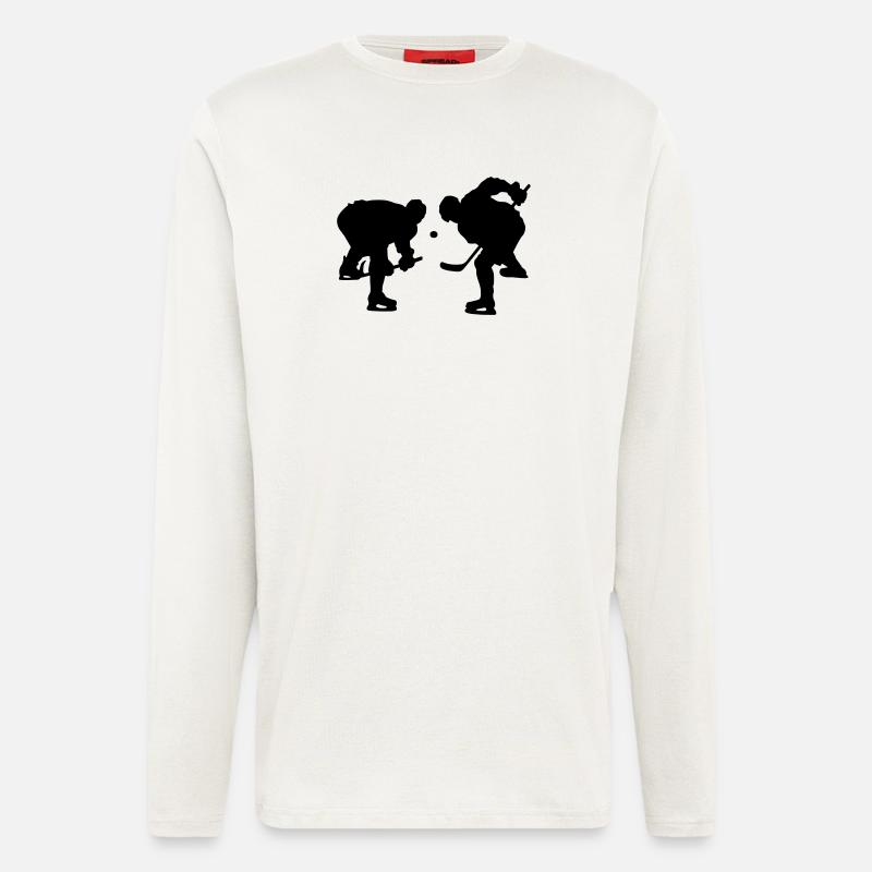 Eishockey - Langarmshirt - made by SPREAD  - OFF WHITE