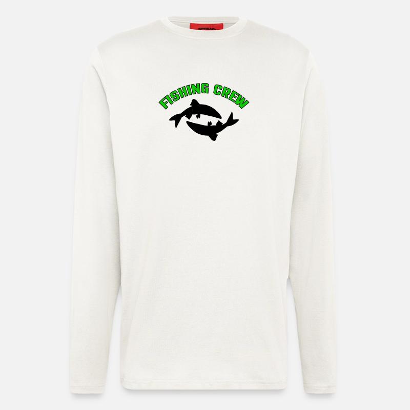 Fish Crew - Longsleeve - made by SPREAD  - OFF WHITE