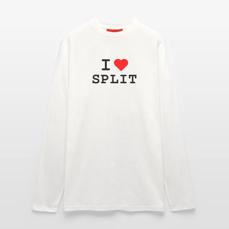 I love Split - Ich liebe Split Longsleeve - made by SPREAD 