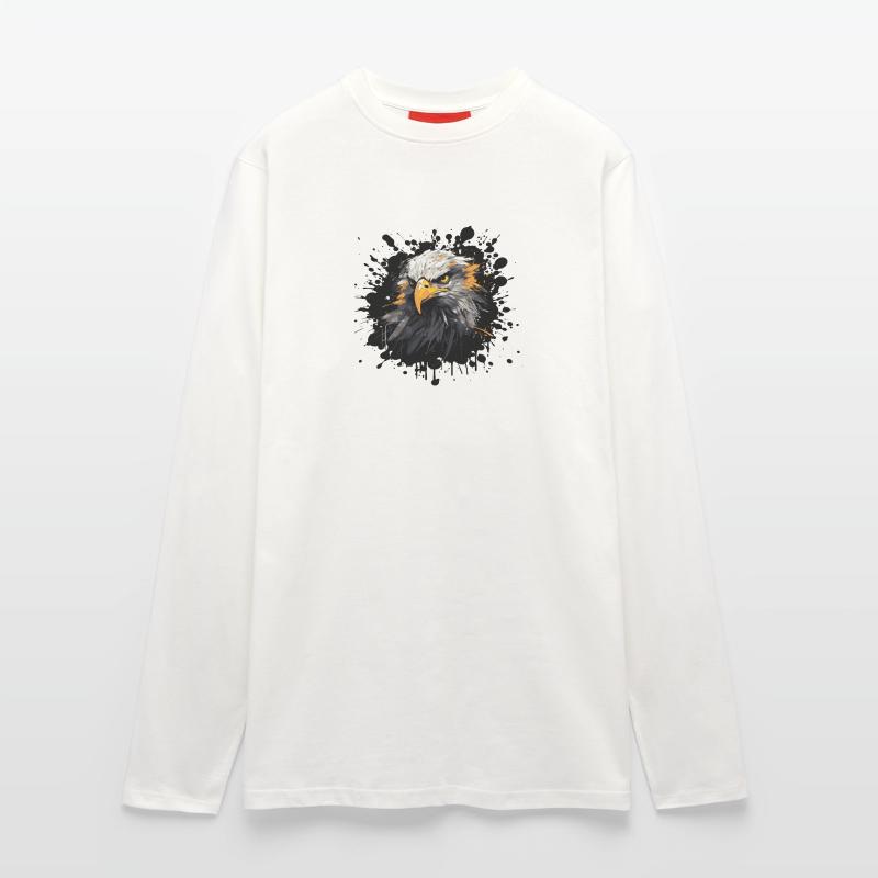 Eagle Head Color Splash Longsleeve - made by SPREAD 