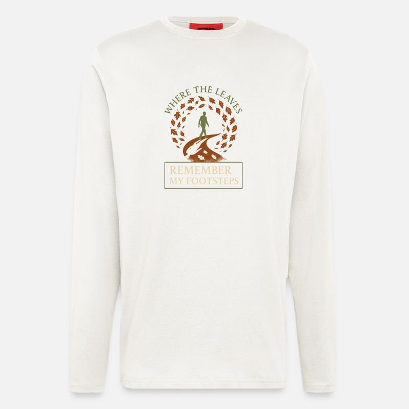 Forest Walk Overthinker Mental Reset - Longsleeve - made by SPREAD  - OFF WHITE