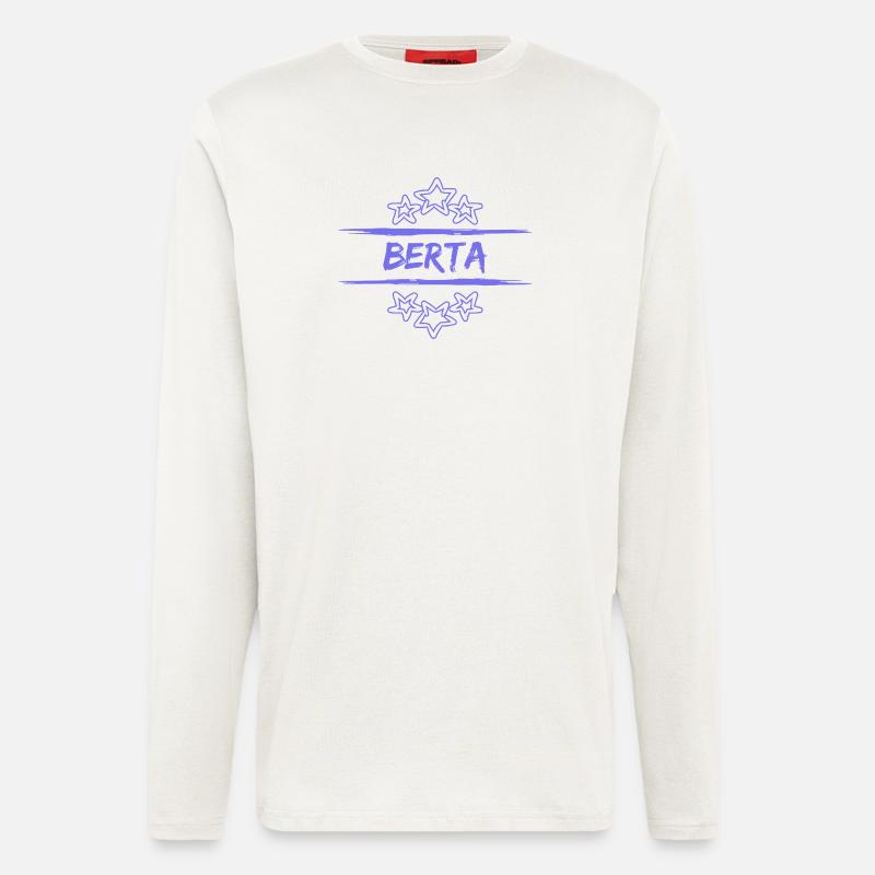 Berta Berta - Longsleeve - made by SPREAD  - OFF WHITE