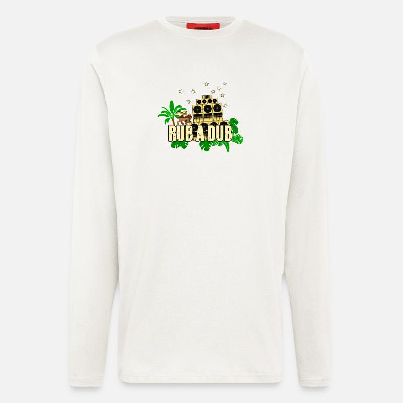 Rub A Dub - Langarmshirt - made by SPREAD  - OFF WHITE