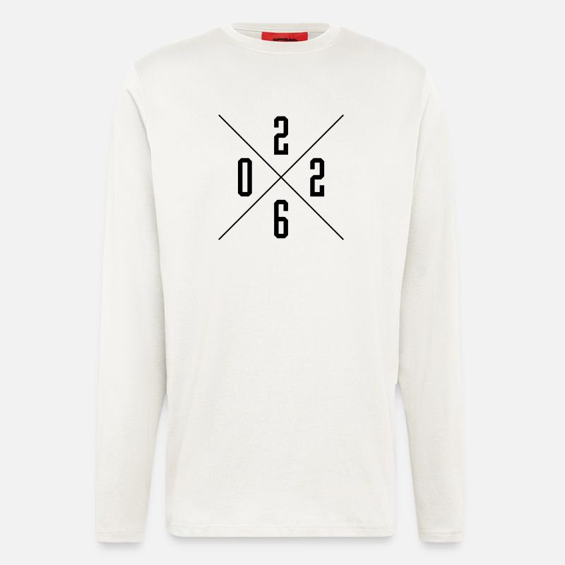 2026 Jahr - Langarmshirt - made by SPREAD - OFF WHITE