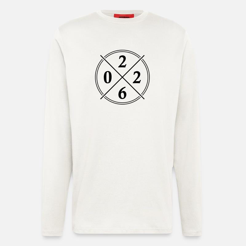 2026 Symbol - Langarmshirt - made by SPREAD  - OFF WHITE