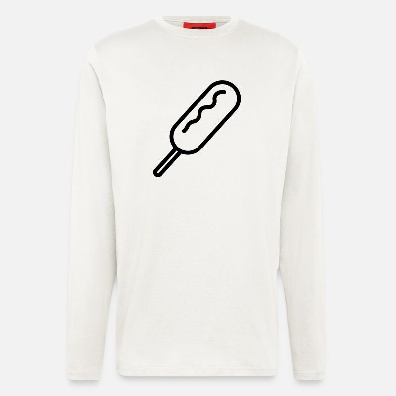 Corn Dog - Langarmshirt - made by SPREAD  - OFF WHITE
