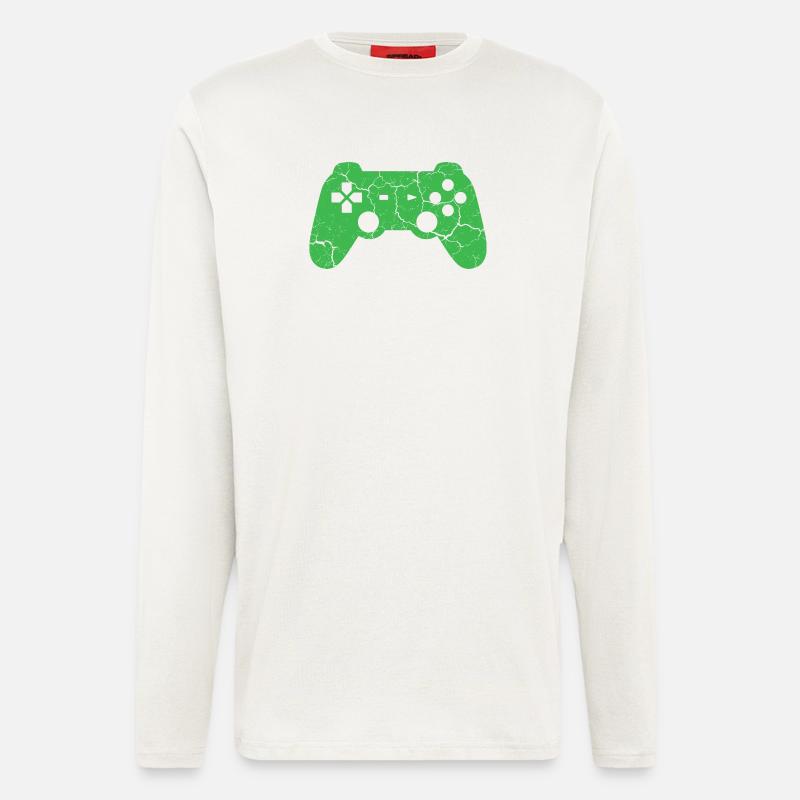 Controller Gaming - Longsleeve - made by SPREAD  - OFF WHITE