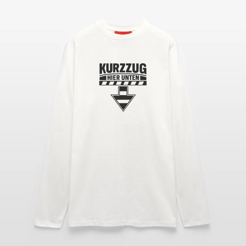 short train subway s train funny funny dick joke Longsleeve - made by SPREAD 