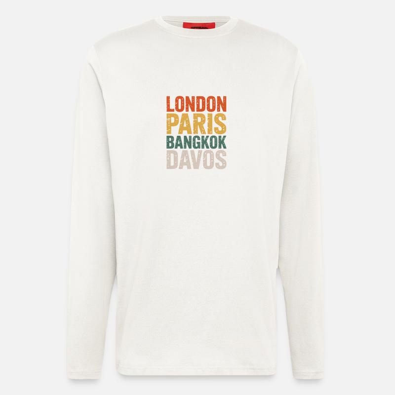 Davos - Langarmshirt - made by SPREAD  - OFF WHITE