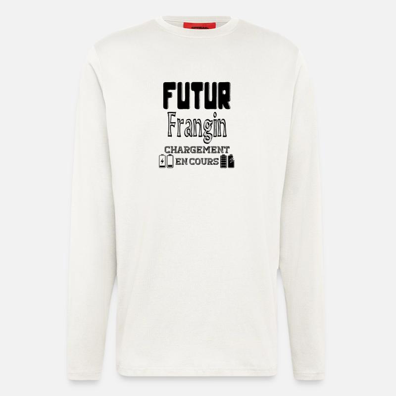 Future Brother Loading In Progress - Longsleeve - made by SPREAD  - OFF WHITE