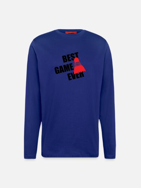 Badminton Best Game Ever - Longsleeve - made by SPREAD  - OFF WHITE