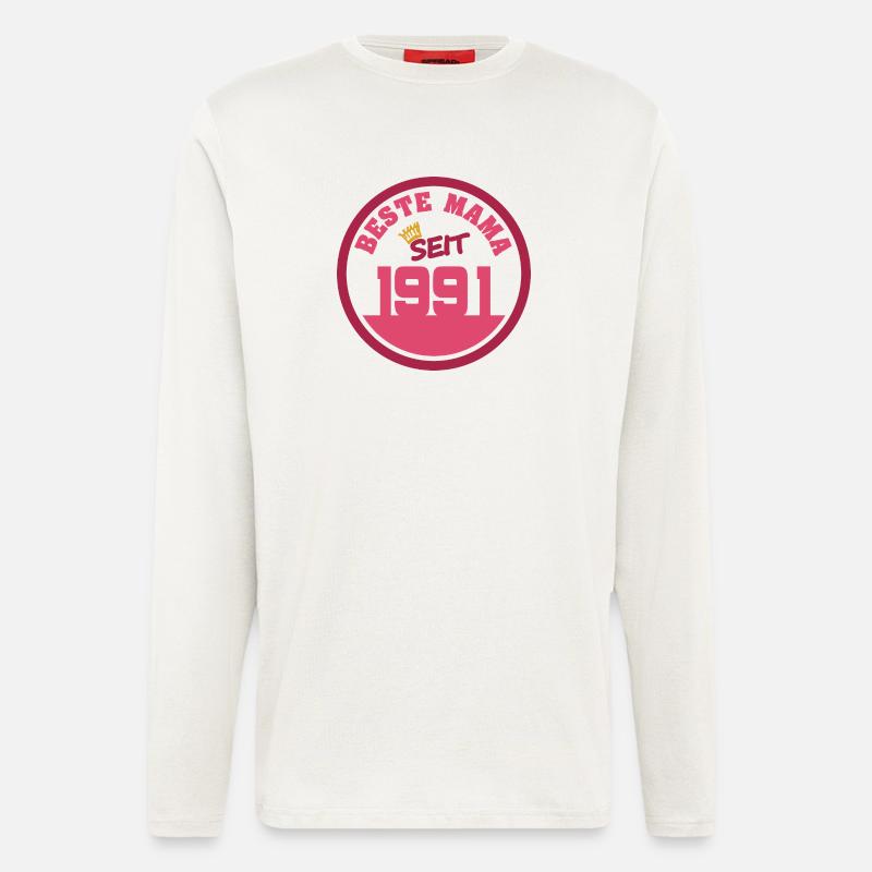 1991 - Langarmshirt - made by SPREAD  - OFF WHITE