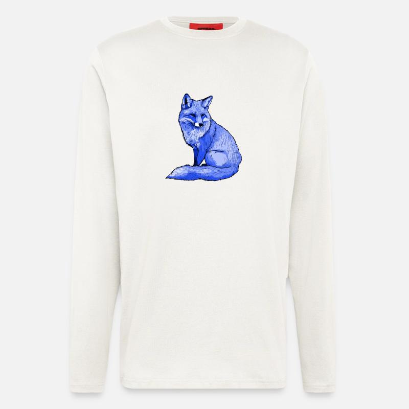 Fox Arctic Fox - Longsleeve - made by SPREAD  - OFF WHITE