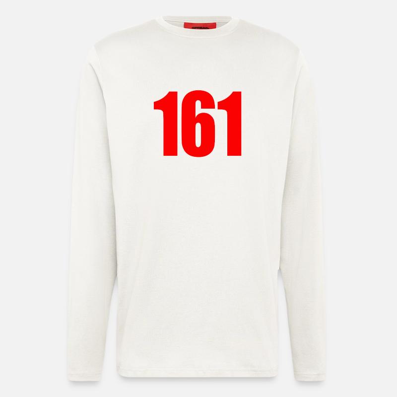 161 – Déclaration du Code Antifa - Manches longues bio décontracté fabriqué en UE - OFF WHITE