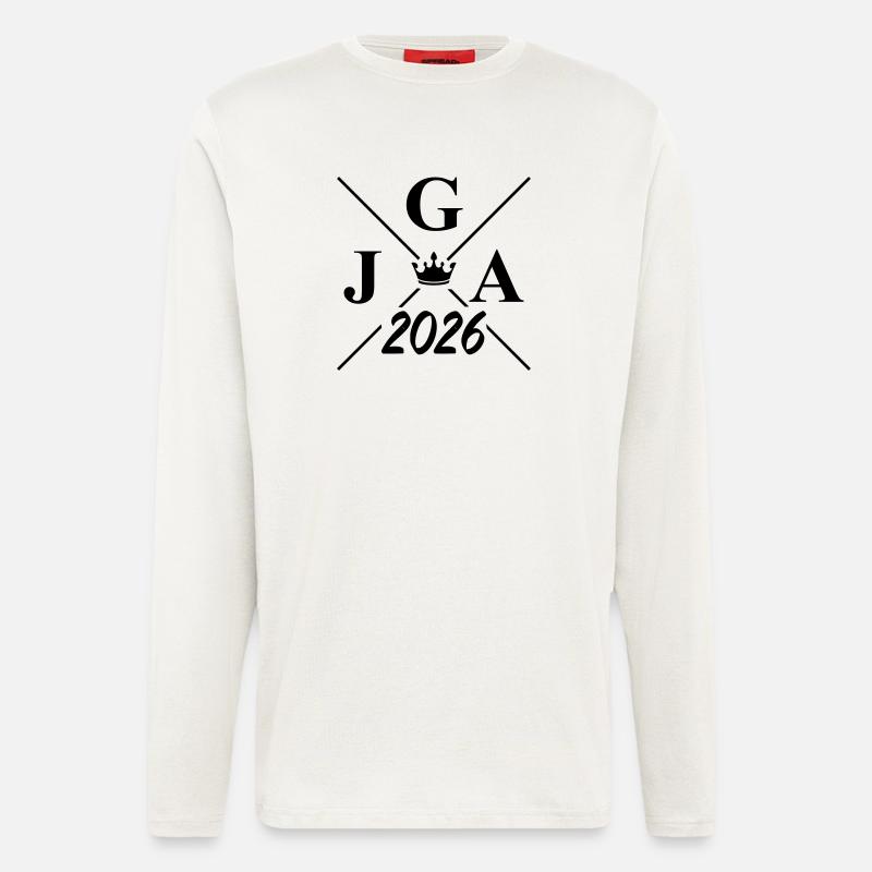 Jga 2026 Logo - Langarmshirt - made by SPREAD  - OFF WHITE