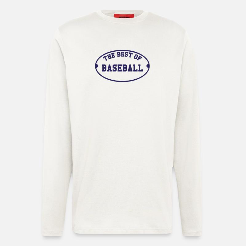 Das Beste des Baseballs - Langarmshirt - made by SPREAD  - OFF WHITE
