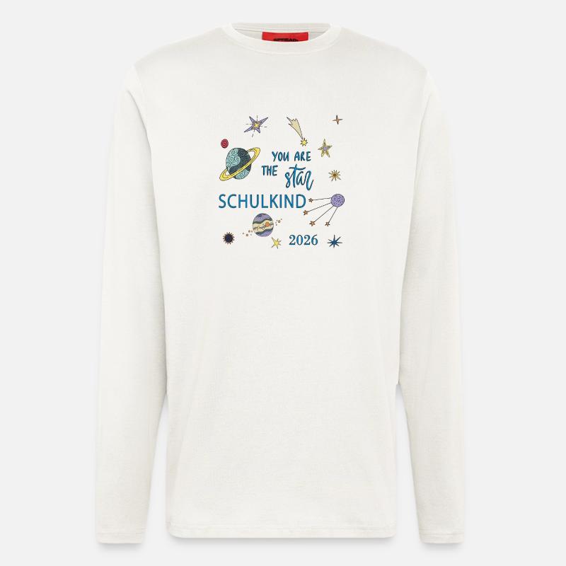  Schulkind 2026 - Langarmshirt - made by SPREAD  - OFF WHITE